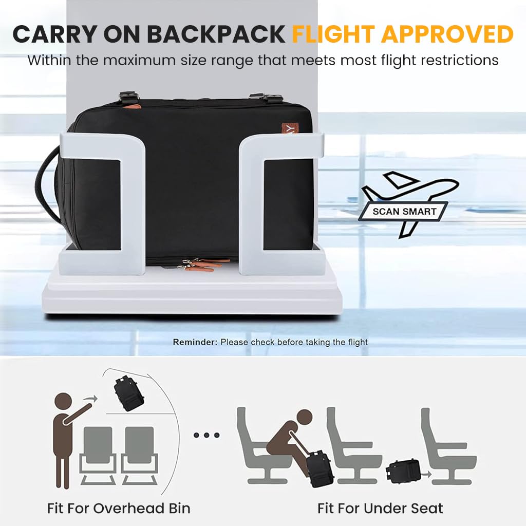 PALAY Travel Laptop Backpack, 40L Double Layer 15.6 Inch Travel Laptop Backpack Fashion Laptop Backpack Safe Anti-Theft Waterproof Oxford Cloth Laptop Backpack Travel Backpack with Shoe Bag PALAY Travel Laptop Backpack, 40L Double Layer 15.6 Inch Travel Laptop Backpack Fashion Laptop Backpack Safe Anti-Theft Waterproof Oxford Cloth Laptop Backpack Travel Backpack with Shoe Bag